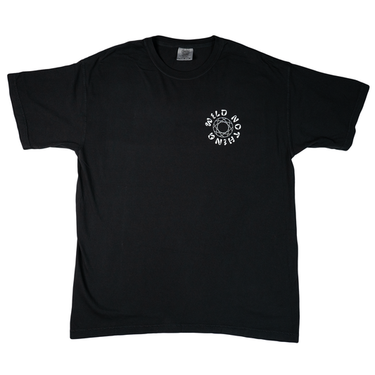 SPIROGRAPH T-SHIRT - BLACK