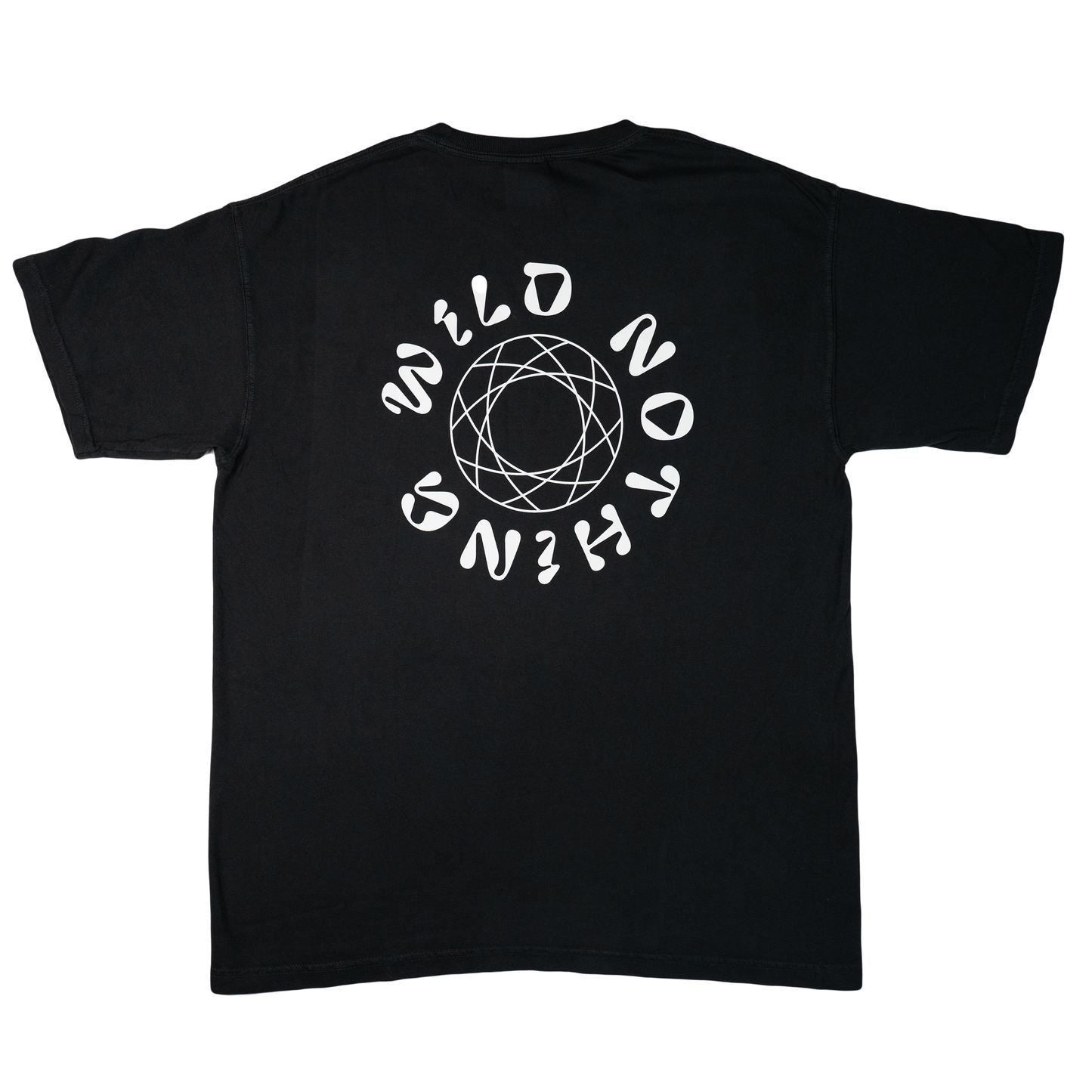 SPIROGRAPH T-SHIRT - BLACK