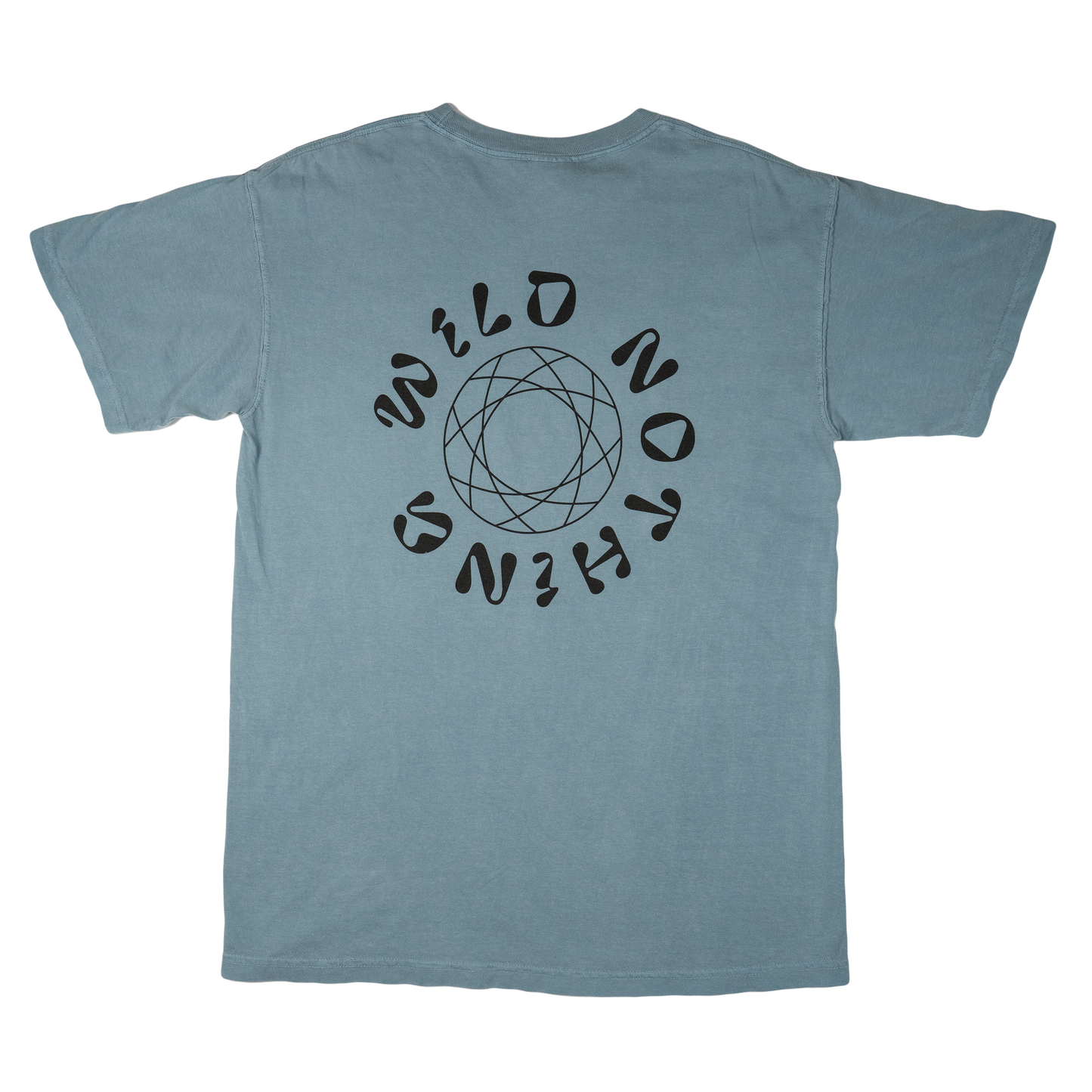 SPIROGRAPH T-SHIRT - BLUE