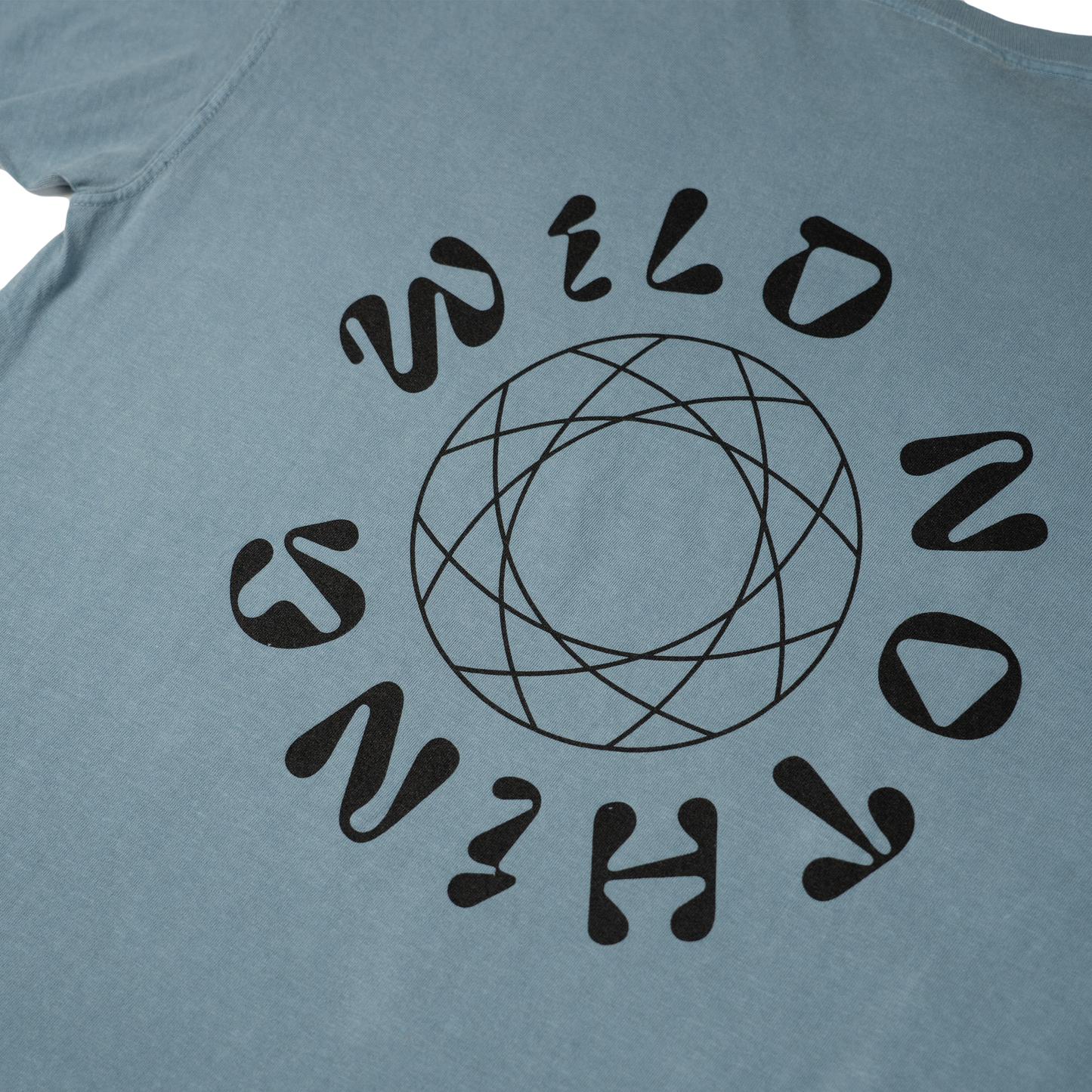 SPIROGRAPH T-SHIRT - BLUE